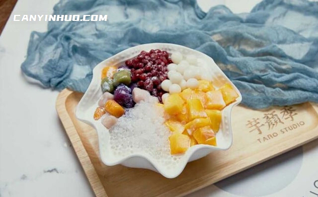 芋颜季，主打芋圆的一家网红甜品店